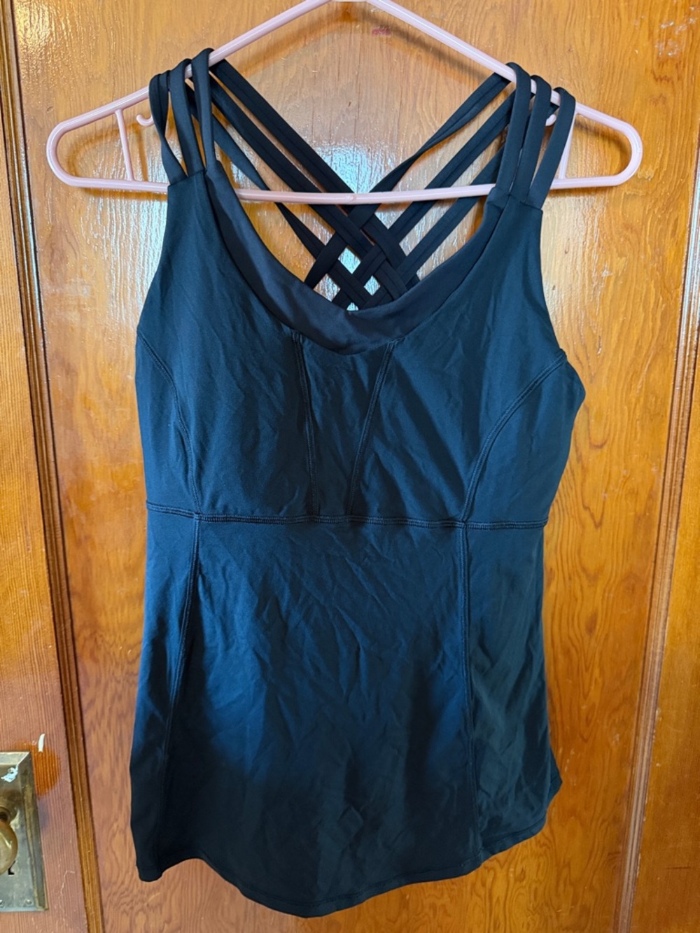 Lululemon Black Strappy Women's Tank Top